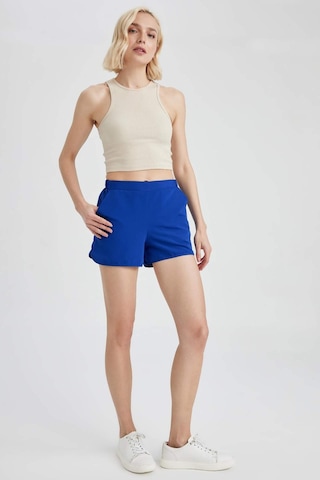 DeFacto Regular Fit Deniz Şortu-Fall in Love T5639AZ24SMBE114 Mavi