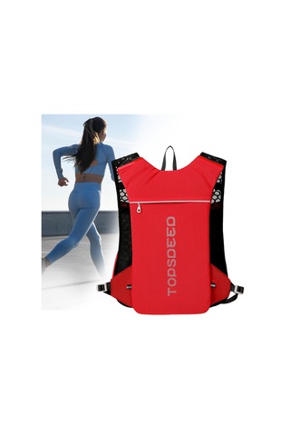 Homyl Koşu Yeleği Sırt Çantası Yaratıcı Kırmızı Kırmızı
