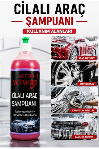Oto Bakım Seti Lastik Parlatıcı Torpido Koruyucu Genel Temizleyici Motor Temizleyici Cilalı Şampuan