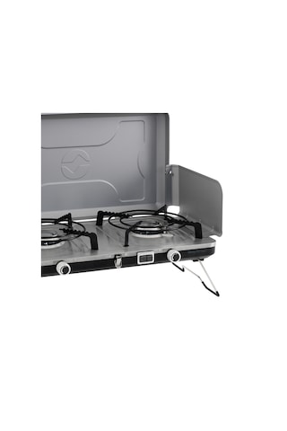 Outwell Merapi Pro Stove İkili Kamp & Karavan Ocağı Gri