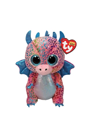 Ty Beanie Boos Peluş Ejderha Flint 17 Cm Çok Renkli