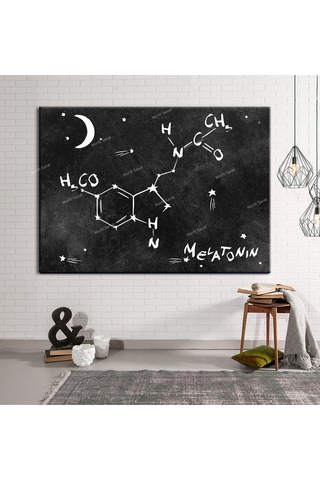 Grabovoi Meletonin Aşk Mutluluk Formülü Yaşam Çiçeği Kanvas 35 x 50