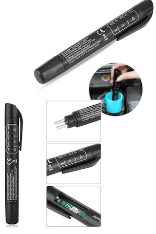 Araç Fren Hidrolik Yağı Ölçüm Cihazı Led Göstergeli Test Kalemi