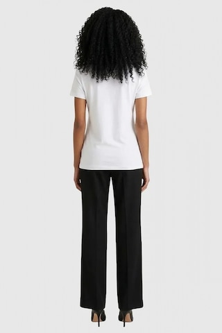 Guess Kısa Kollu Bisiklet Yaka Tüylü Üçgen Kadın Beyaz T-shirt W6gı11k3026-g011 Beyaz