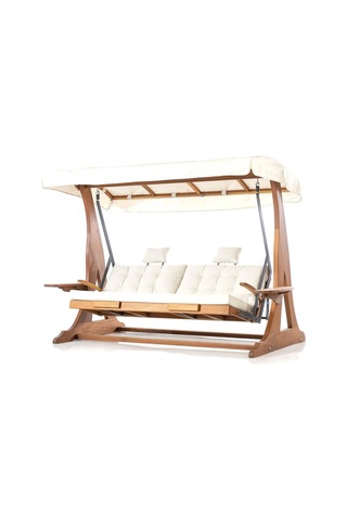 Rehome Mira Xl Ahşap Bahçe Salıncağı Ceviz