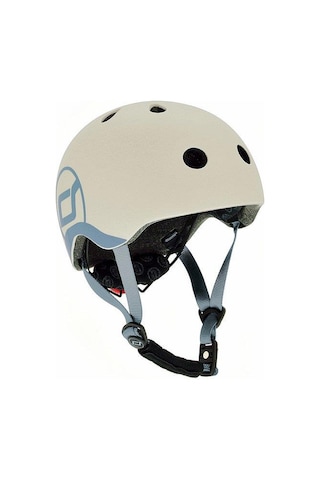 Scoot And Ride Helmet Bebek Kaskı Xxs-S Açık Gri 181206-96360