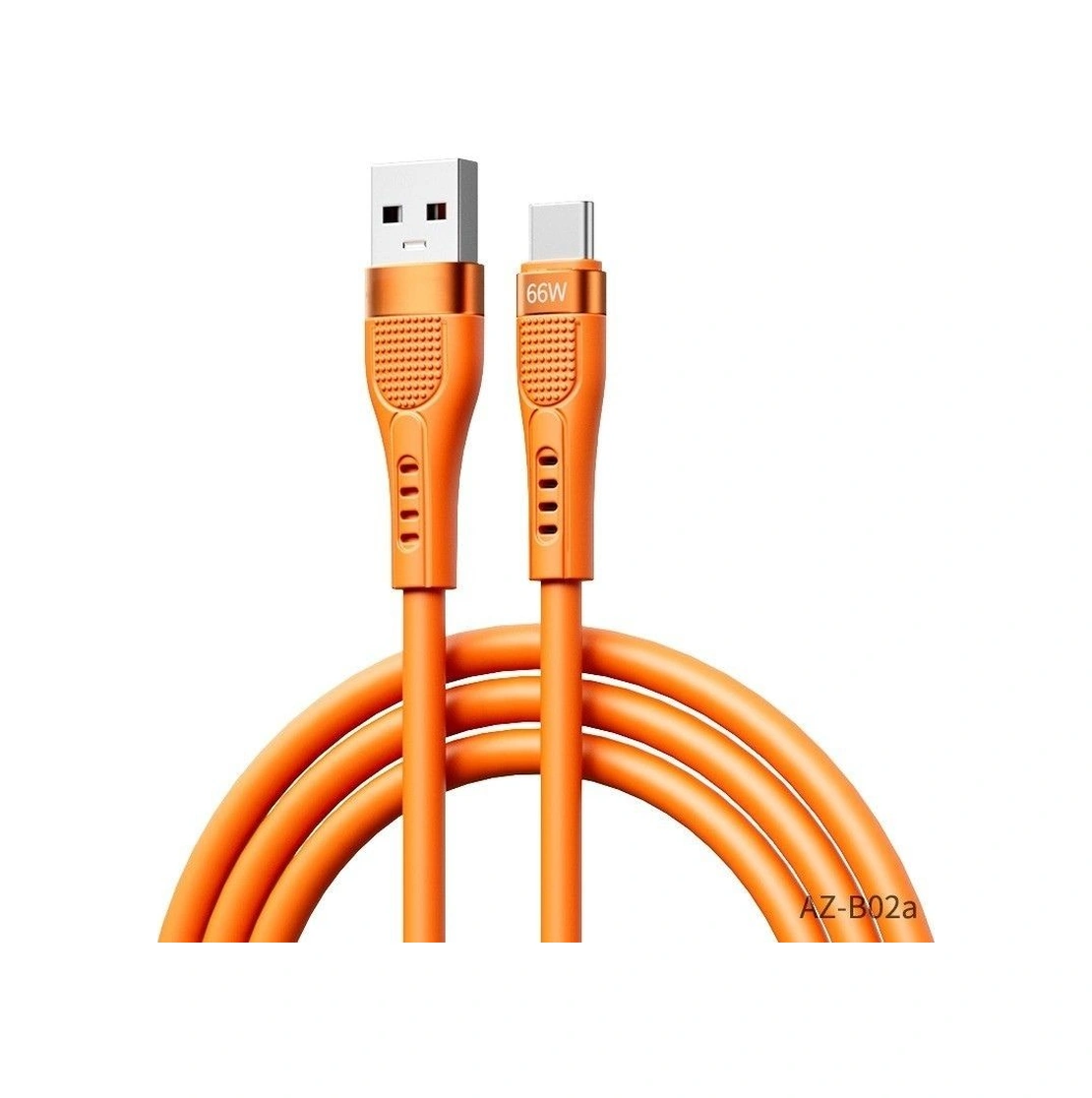 Pdateknoloji 66w Type-c Hızlı Şarj Ve Data Kablosu 1.3m Turuncu Az-b02a 1 Adet