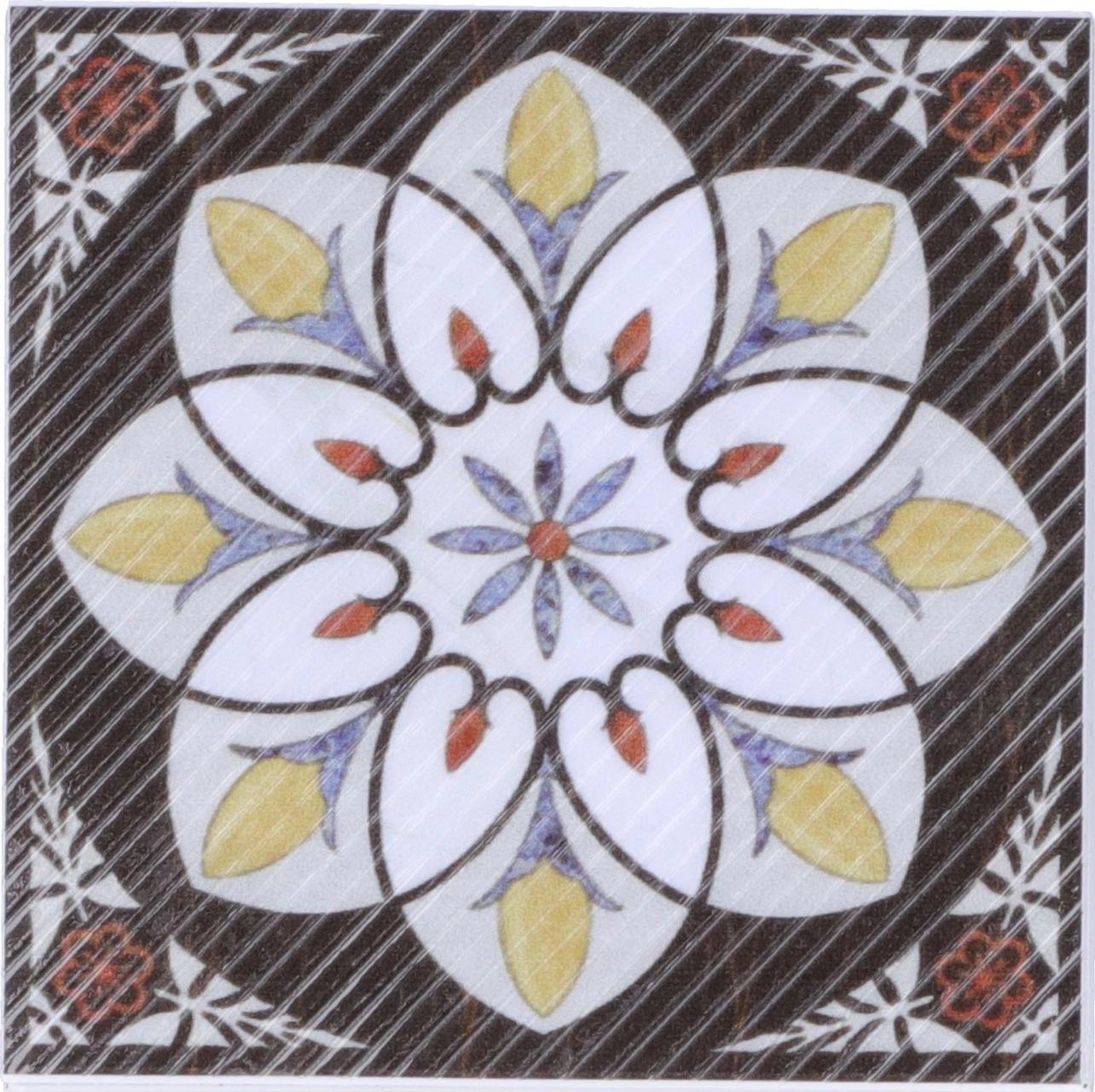 Geeroyoo 20 Adet Pvc Su Geçirmez Zemin Köşe Sticker, 8x8cm Otomatik Yapışkan, Salon Koridor Dekoratif Diagonal Yapişkan Diğer