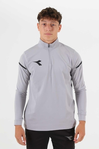 Diadora Alto Antrenman Eşofmanı Tek Üst Gri