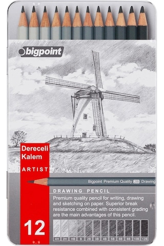 Bigpoint Dereceli Kalem Seti 12'li