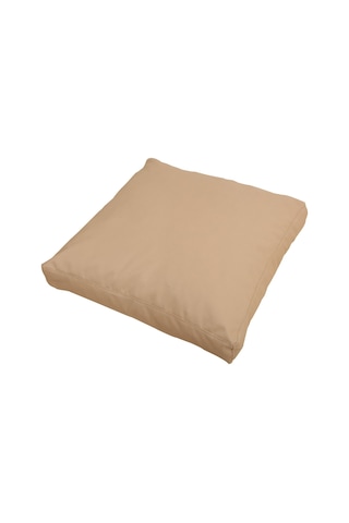 Dekosoy Kare Yer Ve Palet Minderi - Tatlı Kahve Krem