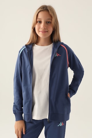 Kappa Zippered Lacivert Kız Çocuk Sweatshirt 5274-43451 Lacivert