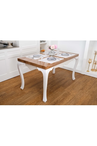 Finezza Ayda Jakar Polyester Kumaş Krem Amerikan Servis 33,5x46 cm Gri 4 Ad-1387 Krem