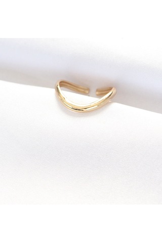 Yassı Gold Renk Ayarlanabilir Yüzük - Tj-byk3101 Gold