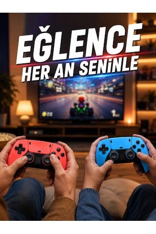 Northcity Hdmı Destekli Kablosuz Oyun Kolu İle Retro Konsolu Ve Emülatör Desteği - Oyun Keyfi