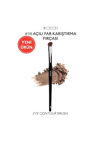 Açılı Far Karıştırma Fırçası Cre'ars Eye Contour Brush 118