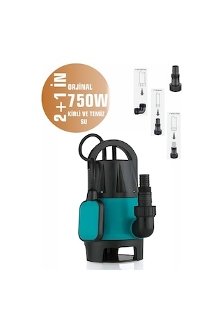 Gold Ak Milan Kirli Su 750 Watt 1 Hp 220V Drenaj Dalgiç Pompa