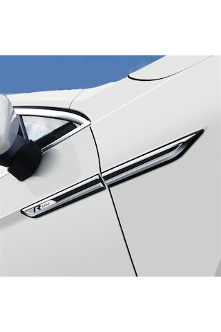 Volkswagen Passat B8 - B8.5 R Line Çamurluk Çıtası Logo