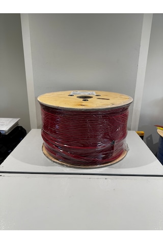 Hcs Cat 6 Halogen Free U/utp Lsoh 500m Makara 23awg Kırmızı