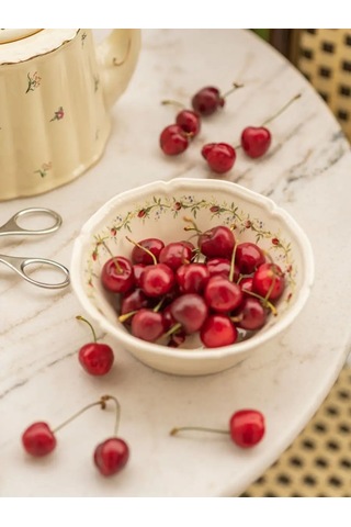 Roomi Derin Baskılı Seramik Yemek Tabağı 370 Ml 162379603 Beyaz