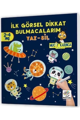 Yükselen Zeka Evde Etkinlik Seti 2 – Mucit Karınca Serisi Yaz-Sil