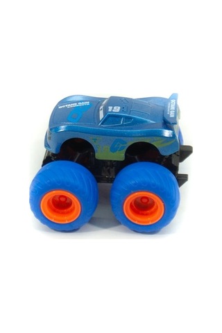 Erzi Şimşek Cars 10 Cm Sürtmeli Araba Mavi