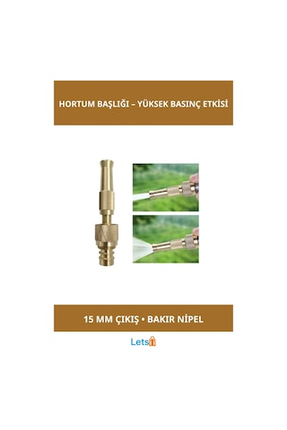 Yüksek Basınçlı Ayarlanabilir Bahçe Hortum Başlığı