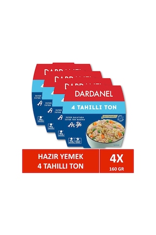 Dardanel Aç Ye Dört Tahıllı Ton Balığı 4 x 160 G Dardanel Aç Ye Dört Tahıllı Ton Balığı 4 x 160 G