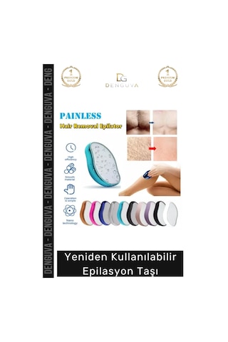 Taş Ağrısız Nano Kristal Fiziksel Hijyenik Kişisel Bakım Yeniden Kullanılabilir Epilasyon Taşı