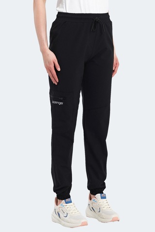 Slazenger Naoko 2 Li Set Kadın Eşofman Altı Siyah - Haki