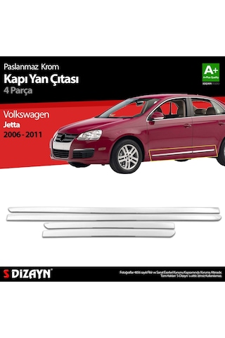 Volkswagen Jetta Krom Kapı Yan Çıtası 2006-2011