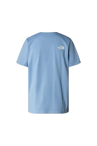 The North Face Foundation Traces Graphic Erkek T-shirt Nf0a882uqeo1 Mavi