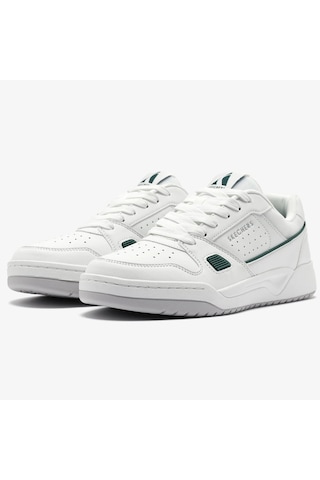 Skechers Koopa Tiebreak Low Memory Foam Leather Mens Sneaker Hafızalı Taban Hakiki Deri Erkek Günlük Spor Ayakkabı Beyaz Beyaz