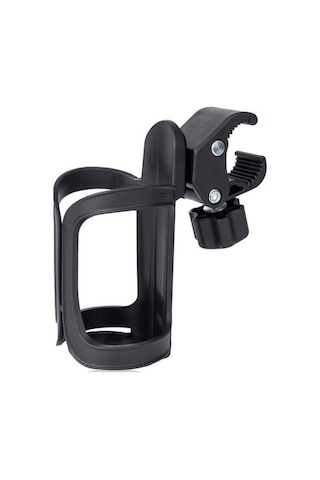 Bisiklet Çocuk Bisiklet Tutucu Bisiklet Bardak Tutucu 360 Döndürme Bisiklet Gidonu Su Şişesi Tutucu Siyah