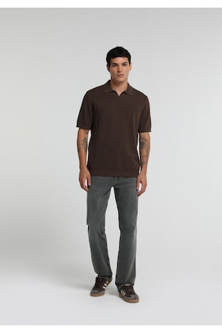 Colin's Colins Regular Fit Polo Yaka Düz Erkek Açik Kahverengi Kısa Kol Kazak Cl1082172 Q1.v2 Lbr Light Brown