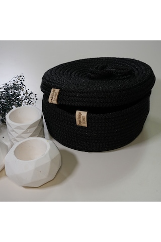 Zengin Design Home Zengin Supla Ekmek Sepeti Siyah