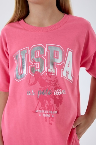U.s. Polo Assn. Kız Çocuk Pembe Pijama Takım Us2509-c-v1 Pembe