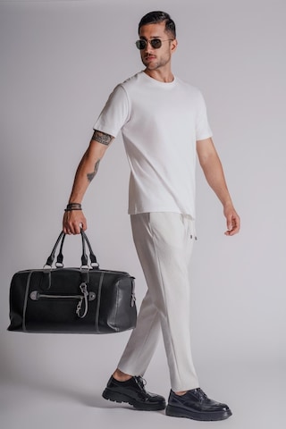 Braccas Erkek Yandan Cepli Beli Lastikli Slim Fit Chino Pantolon Açık Gri AÇIK GRİ Açık Gri