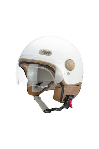 Cgm 191ı Pix Sprint Verde Bianco Rosso Sagomata Açık Kask Beyaz-kırmızı-yeşil