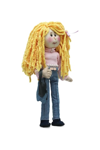 E38 El İşçiliği Kız Dekor Bebek 32 Cm - 6239