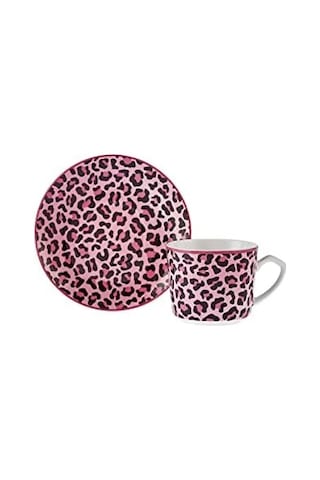 Britney 2 Kişilik Kahve Fincan Takımı 80 Ml Açık Ahşap