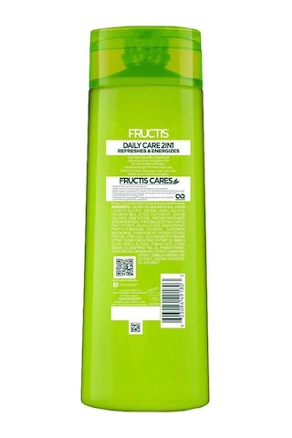 Garnier Fructis 2in1 Günlük Bakm Şampuan 370ML
