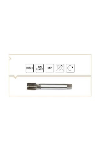 Mte Boru Diş Makina Kılavuzları Gaz Diş Hss - E Dın 5156-C G 3-4-