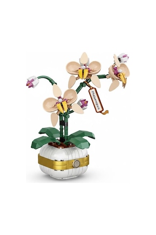 Toys E Toys Plant Bonsai Collection Orkide Çiçeği Yapı Blok Seti 323 Parça 33039