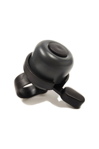 Sarissa Çocuk Bisikleti Zil 1. Kalite Plastik Gövde Metal Çan Siyah