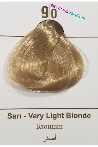Saç Boyası Tekli Set - 9.0 Sarı