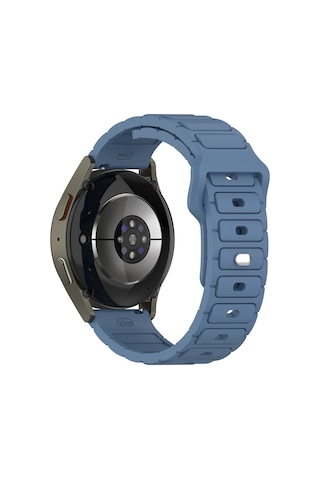 Amazfit Pace Mkst Krd-132 22mm Silikon Kordon Strap Kayış - Koyu Yeşil