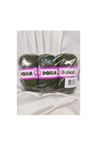 Dora Haki El Örgü İpi 3 Adet - Renk: 077 Dora Haki El Örgü İpi 3 Adet - Renk: 077