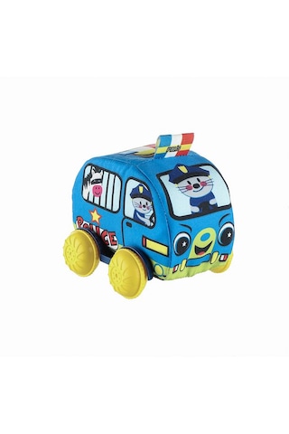Toys2you Eğitici Meslekler Peluş Araba - Polis