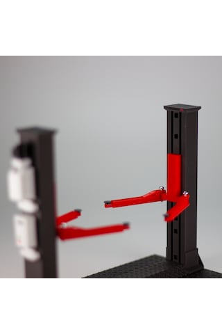 1/18 Ölçek Ölçek V Hareketli Diorama Lifti, Diorama Aksesuarı, Garaj Dioraması, Siyah